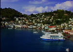 Grenada mit Hauptstadt St. George