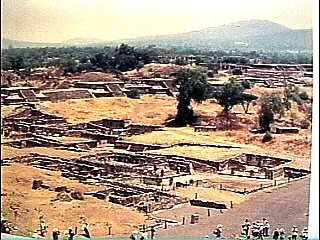 Aisgrabungsst�tten von Teotihuacan.