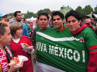 Mexikanische Fußballfans